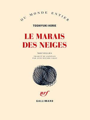 cover image of Le Marais des Neiges